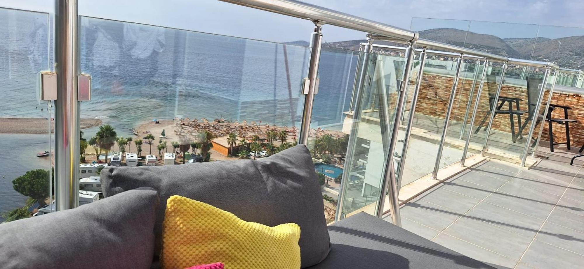 Appartamento Sadet'S Penthouse Saranda Esterno foto