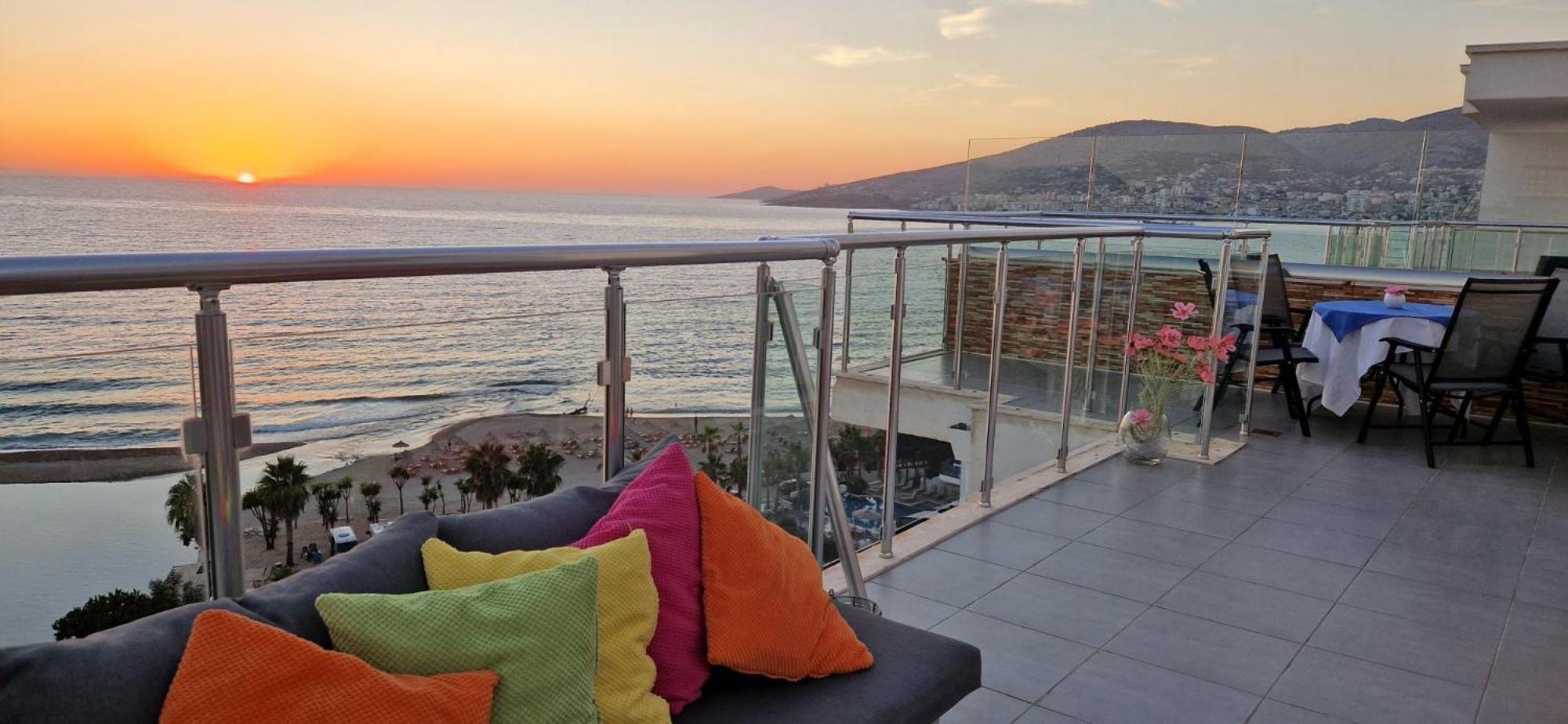 Appartamento Sadet'S Penthouse Saranda Esterno foto