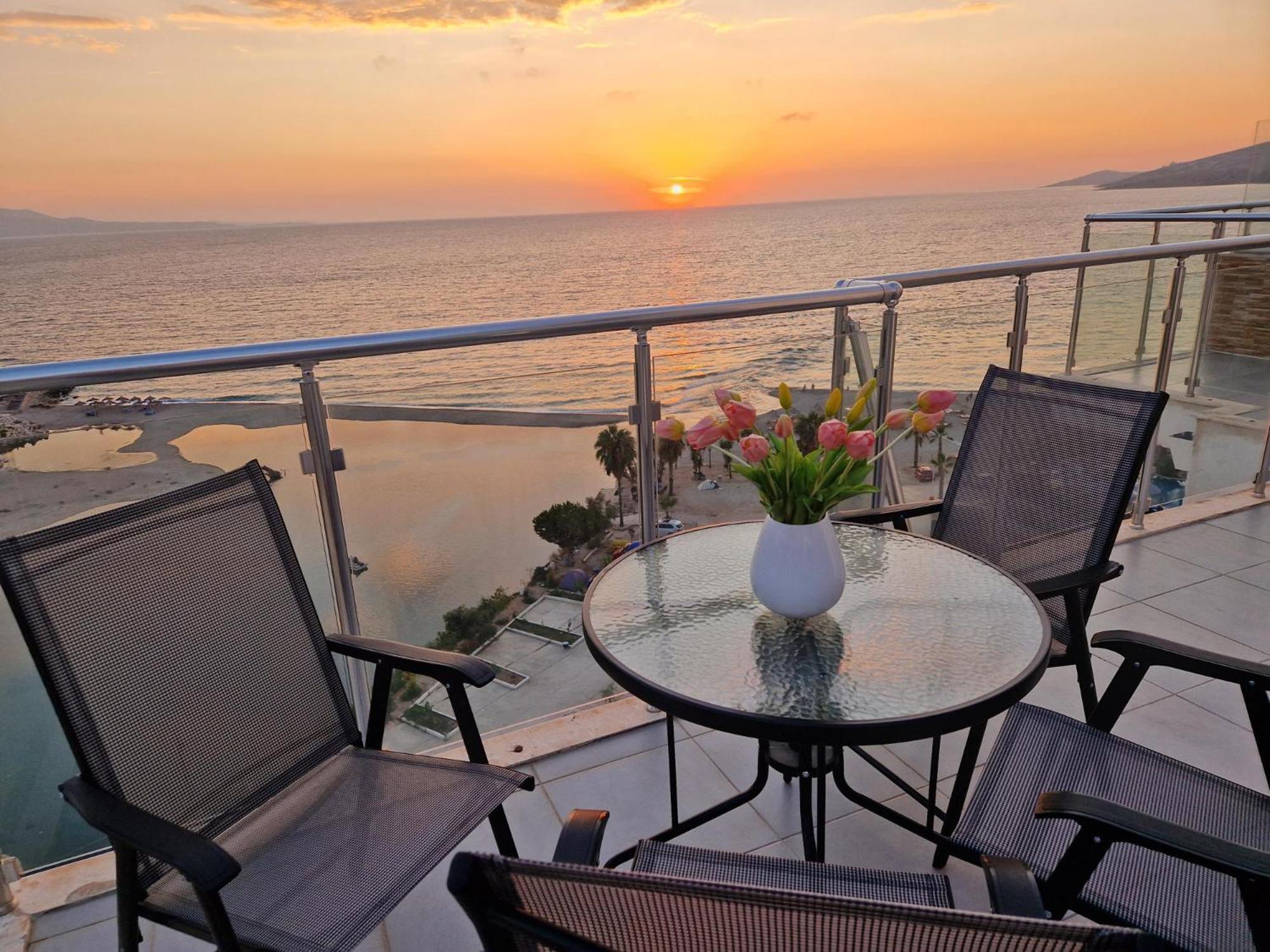Appartamento Sadet'S Penthouse Saranda Esterno foto