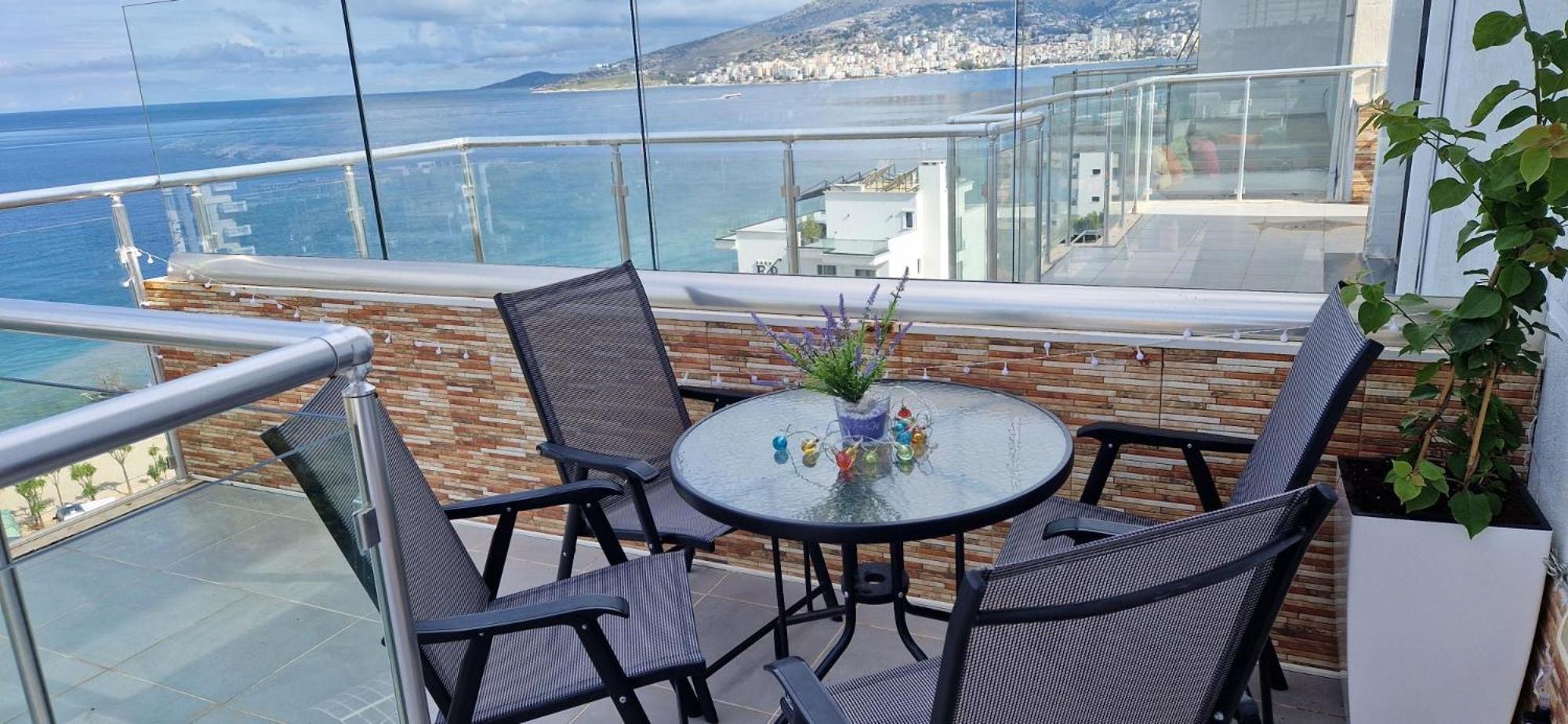 Appartamento Sadet'S Penthouse Saranda Esterno foto