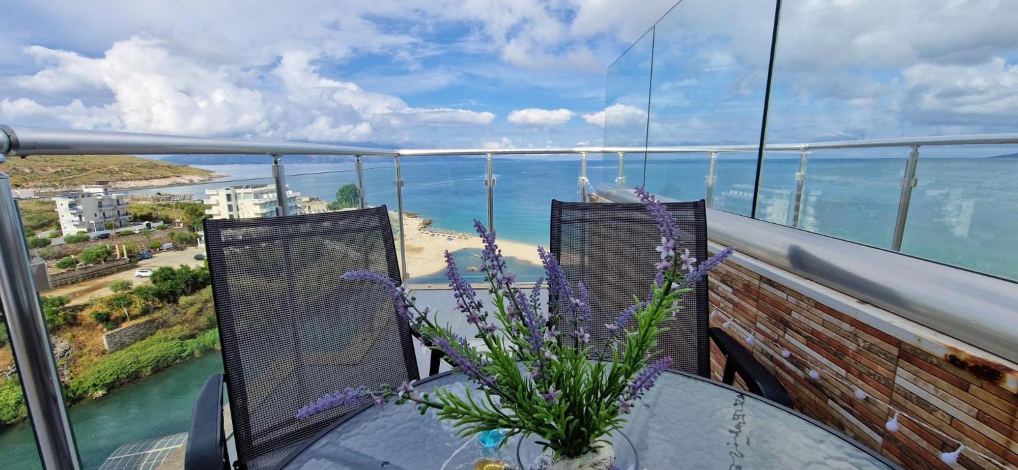 Appartamento Sadet'S Penthouse Saranda Esterno foto