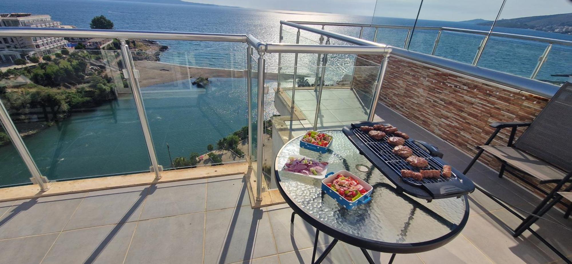 Appartamento Sadet'S Penthouse Saranda Esterno foto